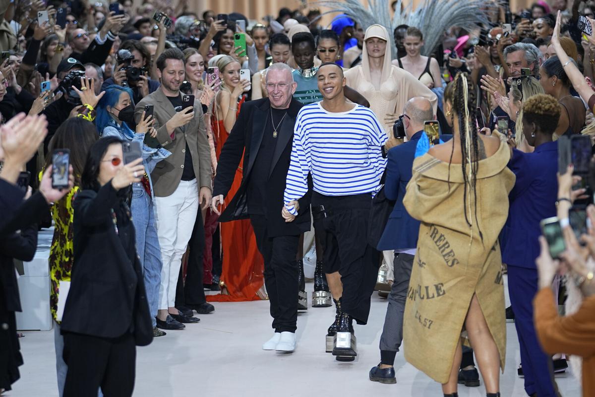 Come Olivier Rousteing ha interpretato l’archivio di Jean Paul Gaultier
