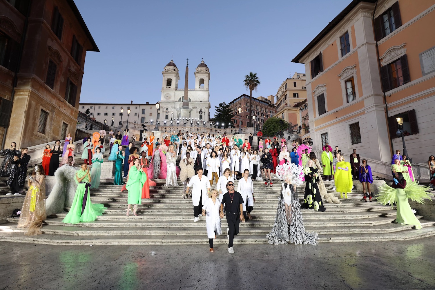 L’haute couture di Valentino incanta Roma
