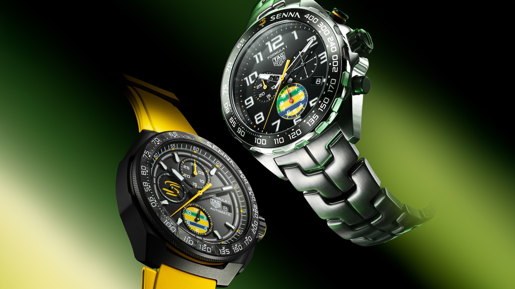 TAG Heuer celebra Ayrton Senna con due nuovi orologi