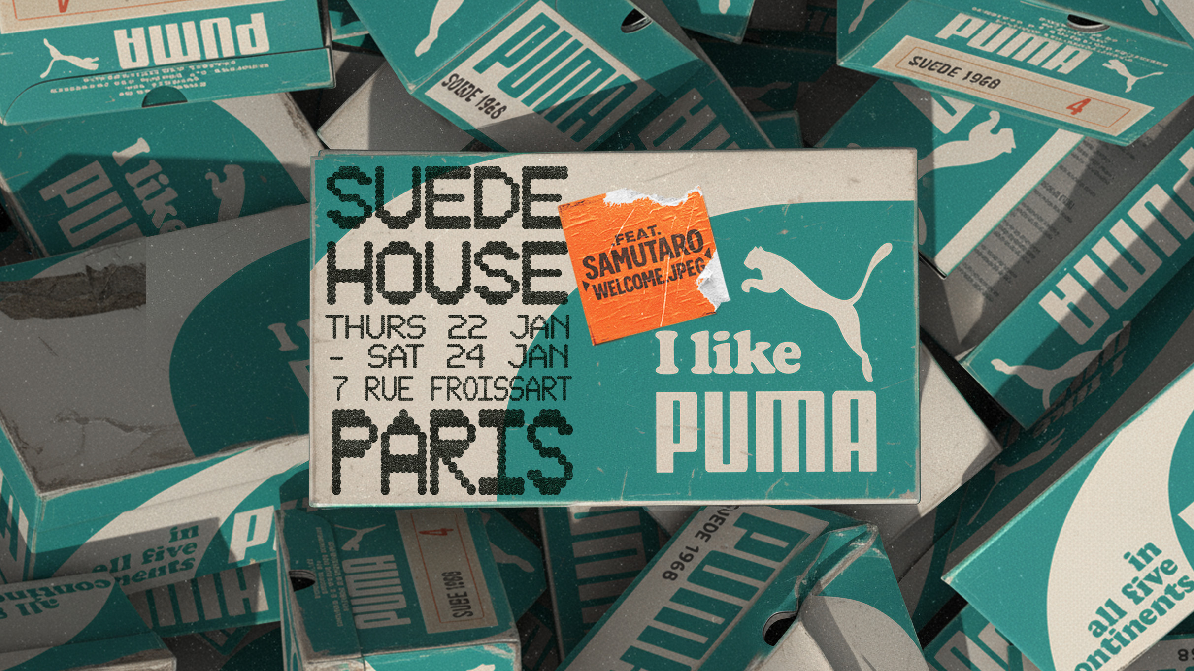 PUMA porterà a Parigi un evento dedicato alle Suede