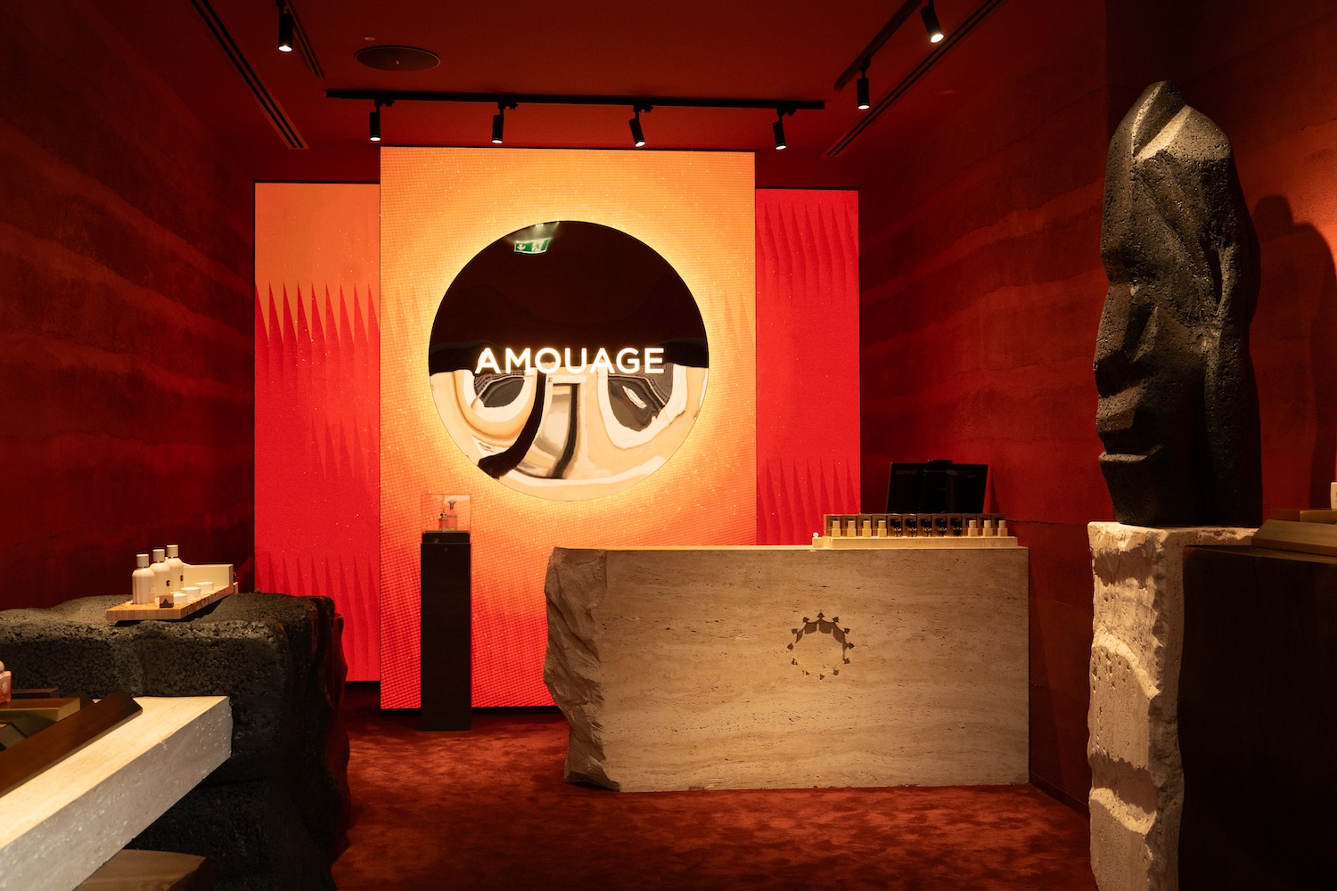 La nuova ephemeral boutique di Amouage a Roma