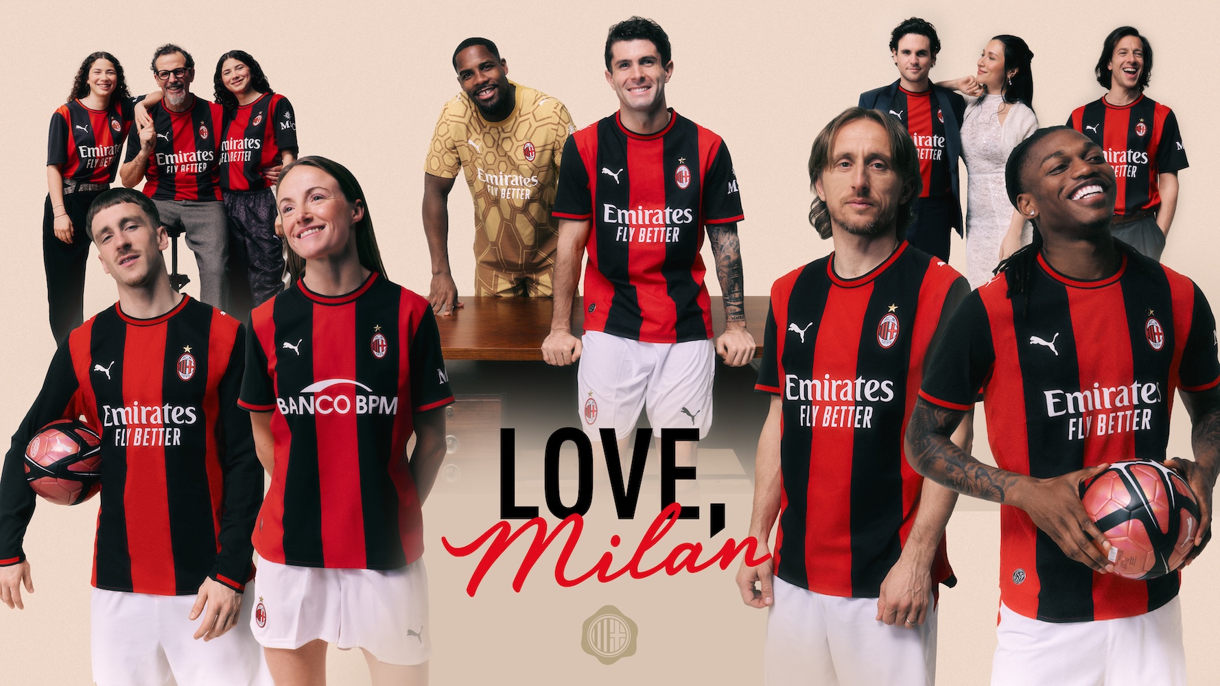 La nuova maglia del Milan è un omaggio alla sua storia