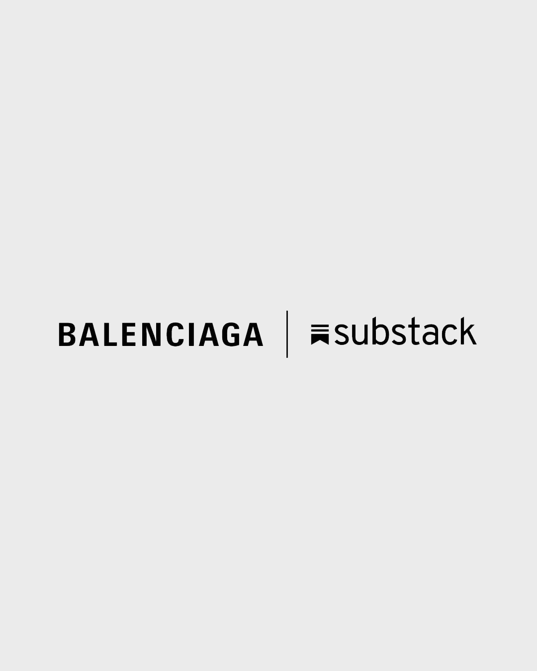 La partnership tra Balenciaga e Substack non è casuale
