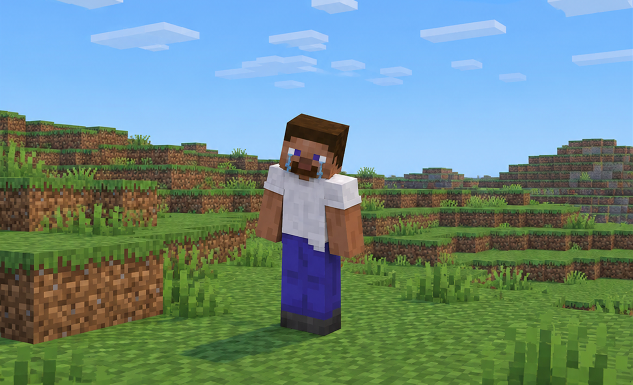Un’AI si è depressa giocando a Minecraft