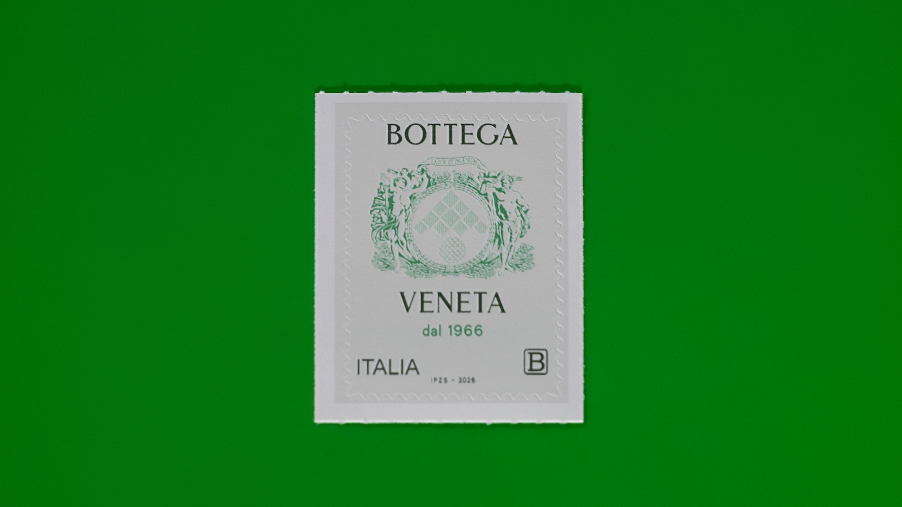 Bottega Veneta avrà il suo francobollo