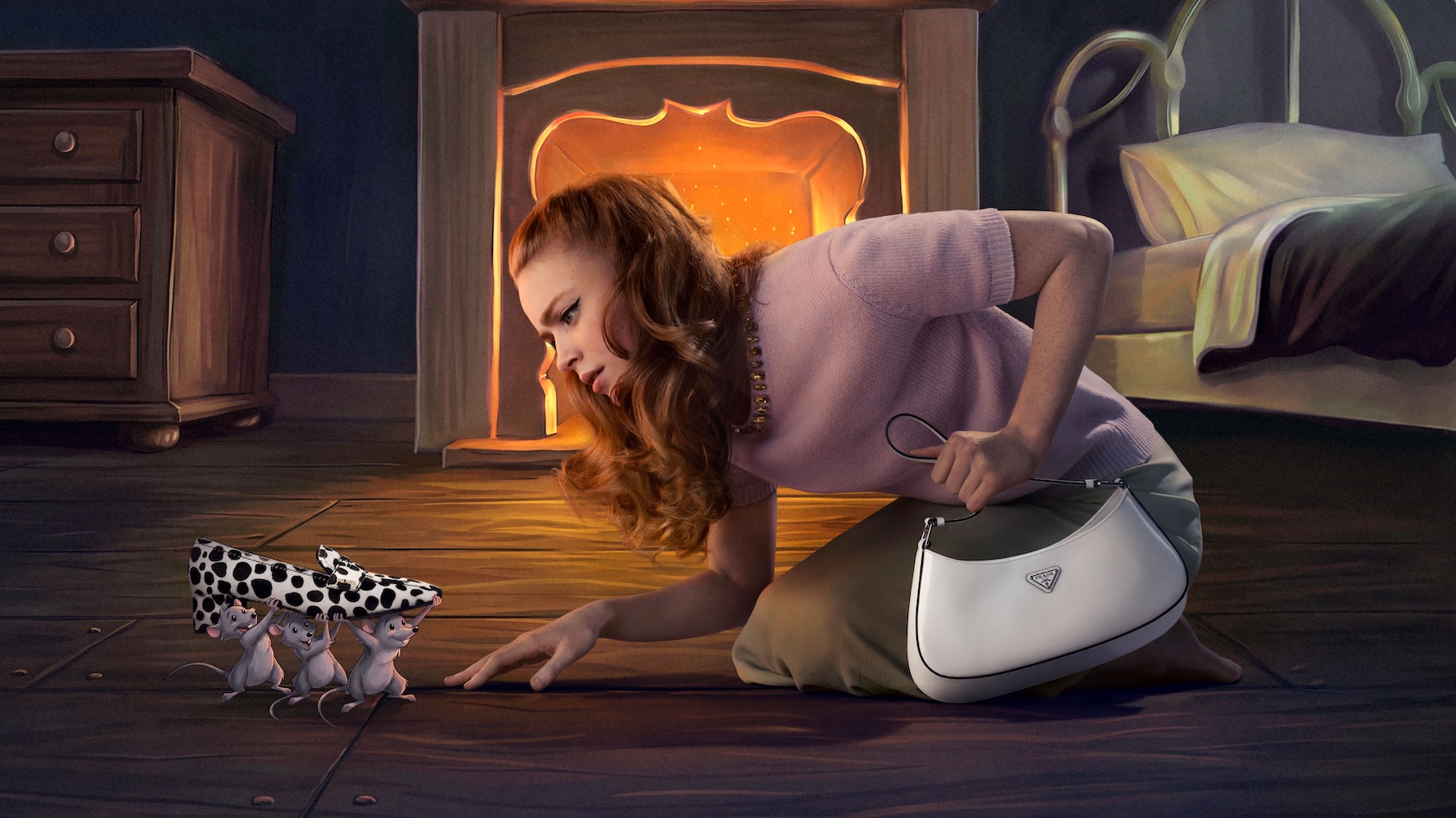 C’è un motivo se la nuova campagna di Prada sembra fatta da Disney